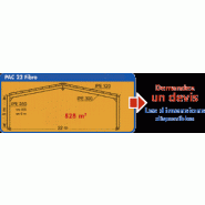 CHARPENTE FIBROCIMENT: PAC 22 FIBRO