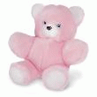 OURSON BÉBÉ ROSE  25CM MUSICALE