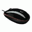 SOURIS FILAIRE LASER LOGITECH LS1 NOIRE - FILET ORANGE