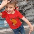 MONSIEUR POULET TEE SHIRT ENFANT GRIZZLY TEE-SHIRTS ENFANT