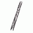 BAGUETTE MÉTALLIQUE RELIURE 6 MM - BOÎTE DE 100 -