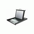 CONSOLE KVM - TIROIR ECRAN CLAVIER AVEC TRACKBALL / TOUCHPAD KVM RACKABLE SMK580R-15``