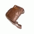 SACOCHE CUIR 25656 (COULEUR CUIR PLEINE FLEUR: MARRON)