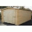 GARAGE GRENAT EN SAPIN DU NORD 20,83 M² - 34 MM GARAGE BOIS