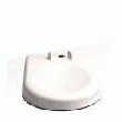 SOCLE DE TABLE LOURD, BLANC