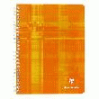 CAHIER SPIRALE CLAIREFONTAINE METRIC 17 X 22 CM GRANDS CARREAUX 180 PAGES  - CLAIREFONTAINE