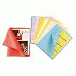 RAINEX PAQUET DE 250 SOUS-CHEMISES PAPIER 80 G COLORIS ASSORTIS