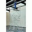 ECHAFAUDAGE 5M G600 GALVA AVEC 2 PLATEAUX ALU/BOIS.