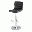 TABOURET CHAISE DE BAR NOIR OLIVIA - LOT DE 2 TABOURET DE BAR