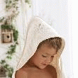 ECOLO ADDICT CAPE DE BAIN BÉBÉ DOUDOU 80 X 80 CM LINGE DE BAIN