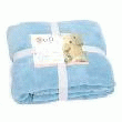 COUVERTURE - EDREDON - PLAID JULES CLARYSSE PLAID 120X150CM BLEU