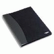 ACCO PROTÈGE DOCUMENT COMBO, COUVERTURE SIMILI CUIR ET DAIM, 72 VUES, 36 POCHETTES NOIR