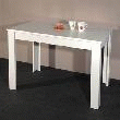 - PEPPER TABLE DE CUISINE 110X70CM BLANCHE
