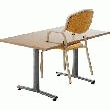 CHAISE BRIDGE BORÉAL PIÈTEMENT ALUMINIUM ET REVÊTEMENT PRUNELLE