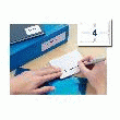 BLOC 100 ÉTIQUETTES REPOSTIONNABLES 45X 30 MM BLANCHES - NEUF - AVERY