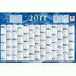CALENDRIER ANNUEL - CALENDRIERS BOUCHUT GRANDRÉMY - COLORIS ASSORTIS - 12 MOIS AU RECTO - 43 X 65 CM