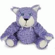 PELUCHE CHAT SCHUBERT PARME ARTICULÉ VIOLET  VIOLET