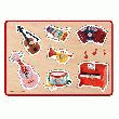 JANOD PUZZLE MUSICAL INSTRUMENTS DE MUSIQUE PUZZLES