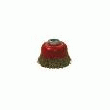 BROSSE FIL ACIER ONDULE MEULEUSE 100MM M14