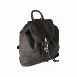 LUCILE, SAC A DOS CUIR NUBUCK 192 (COULEURS NUBUCK: NOIRE)
