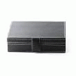 CASSETTE IMITATION CUIR 25 X 16,5 X 7,5 CM