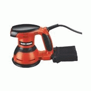 PONCEUSE EXCENTRIQUE KA198 - 125 MM - 260 W - BLACK ET DECKER PONCEUSE