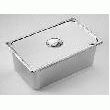 COUVERCLE PLAT INOX GN 1/2