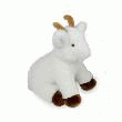 CHÈVRE ASSISE BLANCHE 30 CM  CHÈVRE ASSISE BLANCHE