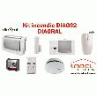 ALARME MAISON DIAGRAL - KIT INCENDIE COMPATIBLE ANIMAUX DIAG32 PROMO!!