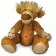 LION EINSTEIN ARTICULÉ FAUVE 26CM  LION EINSTEIN FAUVE