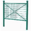 BARRIERE BOULE GRILLAGEE EN ACIER L 150 CM