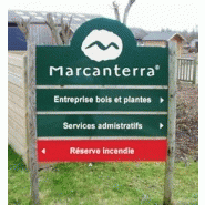 SUPPORT POUR BANDEAUX SIGNALéTIQUES