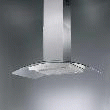 BROAN - HOTTE DECORATIVE ILOT DIVA HI7356VI (HI 7356 VI) VERRE/INOX