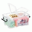 BOÎTE DE RANGEMENT EN PLASTIQUE STRATA - 12 LITRES -