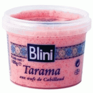 BLINI TARAMA AUX OEUFS DE CABILLAUD 100 G