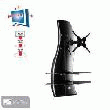 MELICONI GHOST DESIGN 2000 ROTATION NOIR GLOSSY
