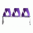 BANC BANC RUBANN 3 PL BANC DESIGN 3 PLACES VIOLET