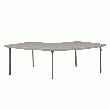 TABLE DEMI-CERCLE DURALIGHT TABLE DEMI-CERCLE DURALIGHT