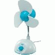 VENTILATEUR USB CONRAD BLANC/TURQUOISE