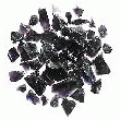 ECLAT DE VERRE DIAMANT NOIR 7/12 MM