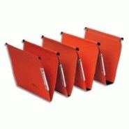 BOITE DE 25 DOSSIER SUSPENDU ORANGE FASTLOCK