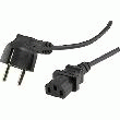 LE LOT DE 10 CÂBLES D\'ALIMENTATION VDE 5 M
