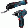 BOSCH PACK PERC. VISS. GSR + DECOUPEUR GOP = KIT2OUT10V-LI3 >>