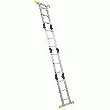 ÉCHELLES ALUMINIUM PLIANTE ARTICULÉE 4X3 2T