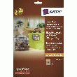 ÉTIQUETTES COULEUR KRAFT 62 X 42 MM, RECTANGULAIRES, RECYCLÉES - NEUF - AVERY
