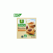 U BIO BISCOTTES AU FROMENT GERME DE BLÉ BOÎTE 300 G