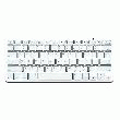 CLAVIER HALTERREGO CLAVIER BLUETOOTH WHITE