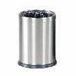 CORBEILLE CACHE SAC FINITION INOX BRILLANT