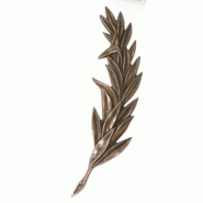 PALME EN BRONZE VERS LA GAUCHE RÉF 0709.301-36G