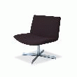 CHAISE DESIGN CHAISE PEGGY PU MARRON